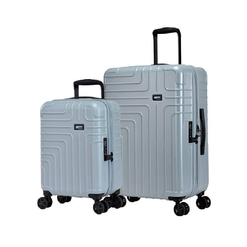 KG93 可擴充行李箱兩件組-17吋+24吋-灰藍色, , hi-res image number null